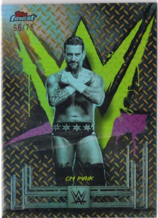 CM Punk [Gold Refractor] #47