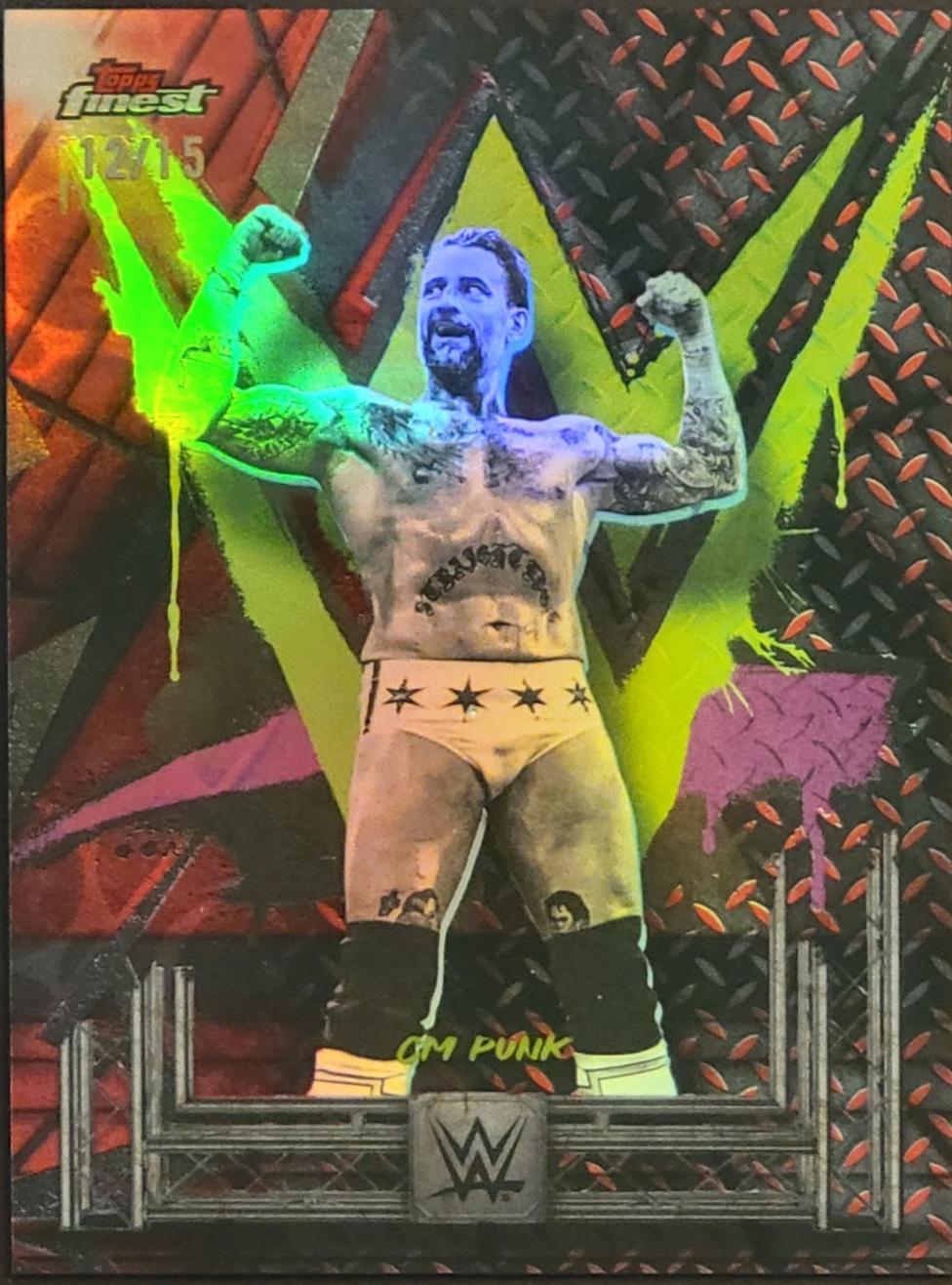 CM Punk [Red Black Vapor Refractor] #147