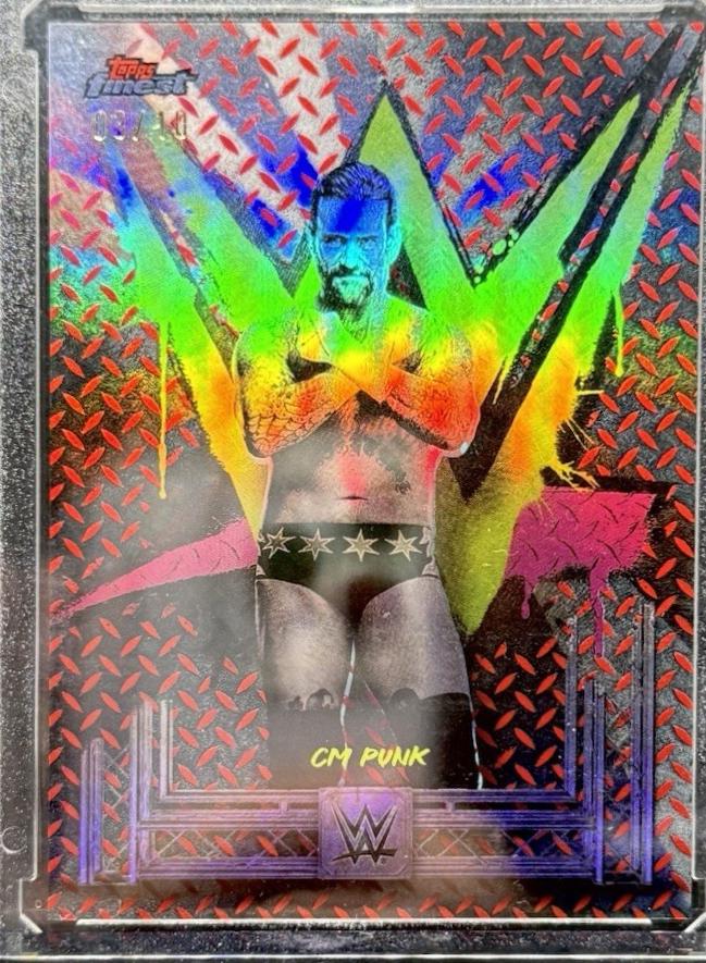 CM Punk [Red Refractor] #47