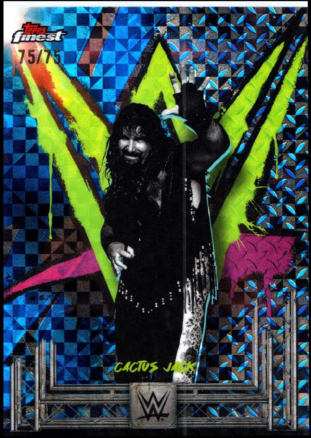 Cactus Jack [Blue Checkerboard Refractor] #107