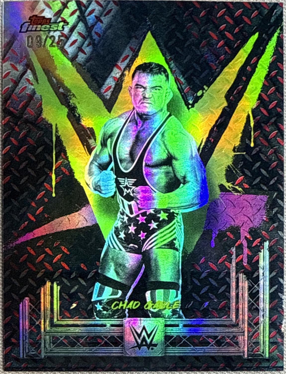 Chad Gable [Red Black Vapor Refractor] #67