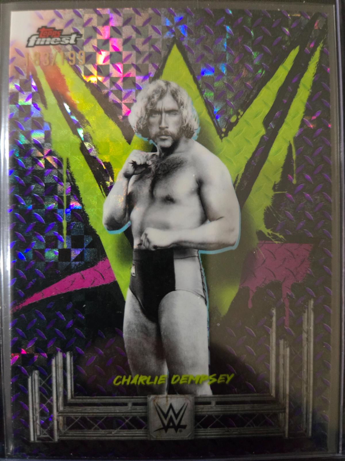 Charlie Dempsey [Purple Checkerboard Refractor] #99