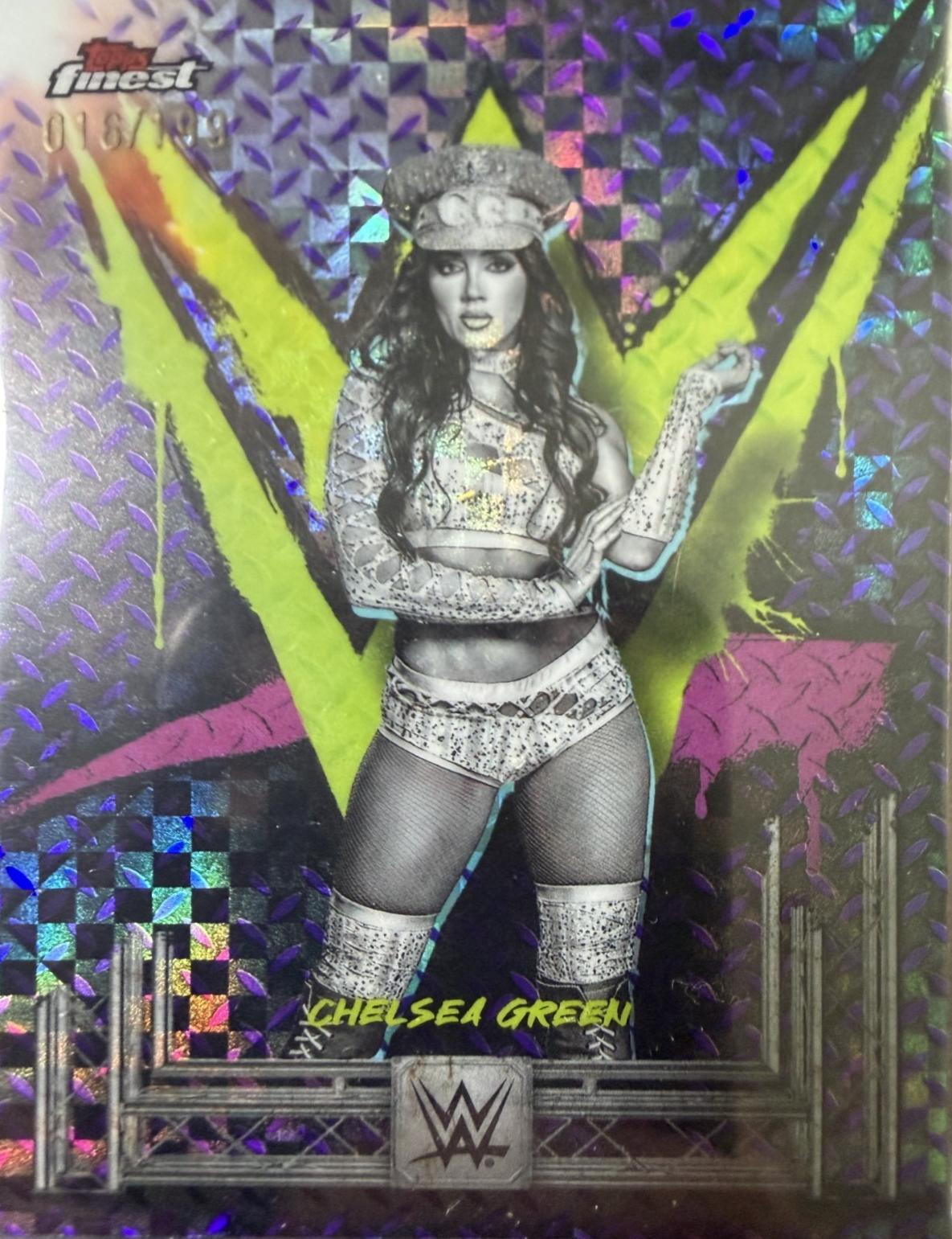 Chelsea Green [Purple Checkerboard Refractor] #30