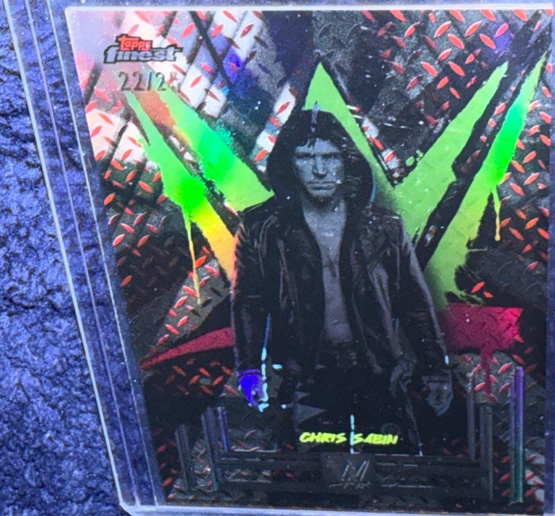 Chris Sabin [Red Black Vapor Refractor] #27