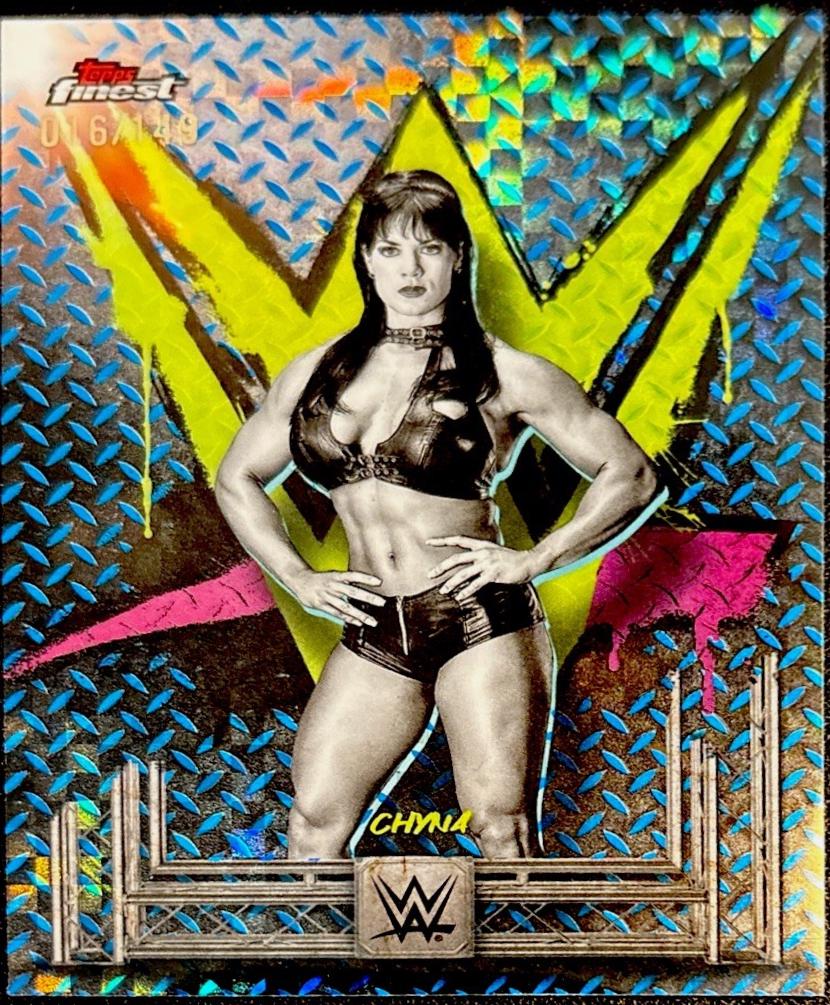 Chyna [Blue Checkerboard Refractor] #12