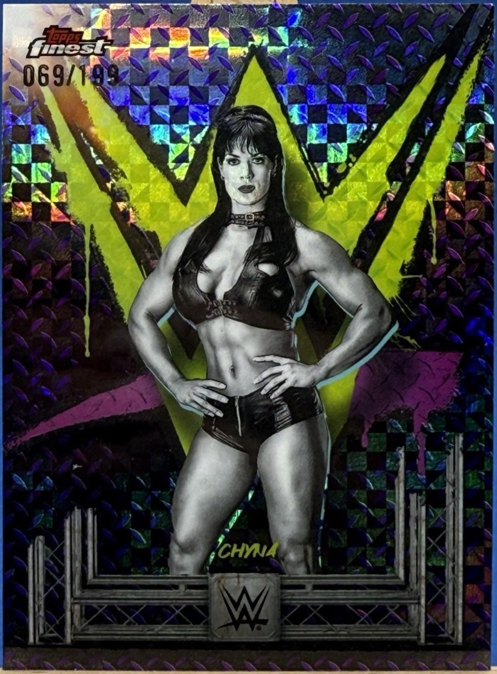 Chyna [Purple Checkerboard Refractor] #12