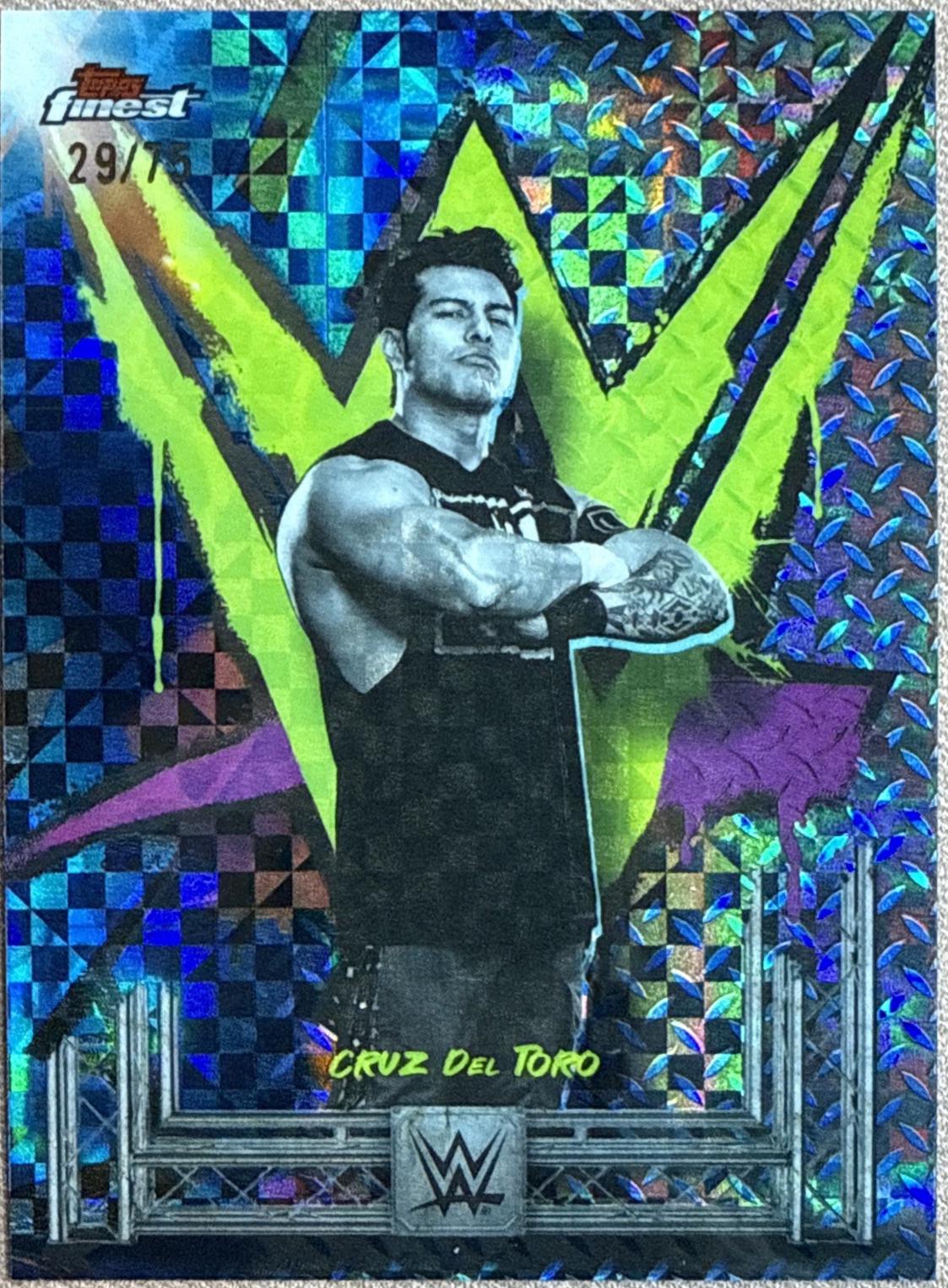Cruz Del Toro [Blue Checkerboard Refractor] #174