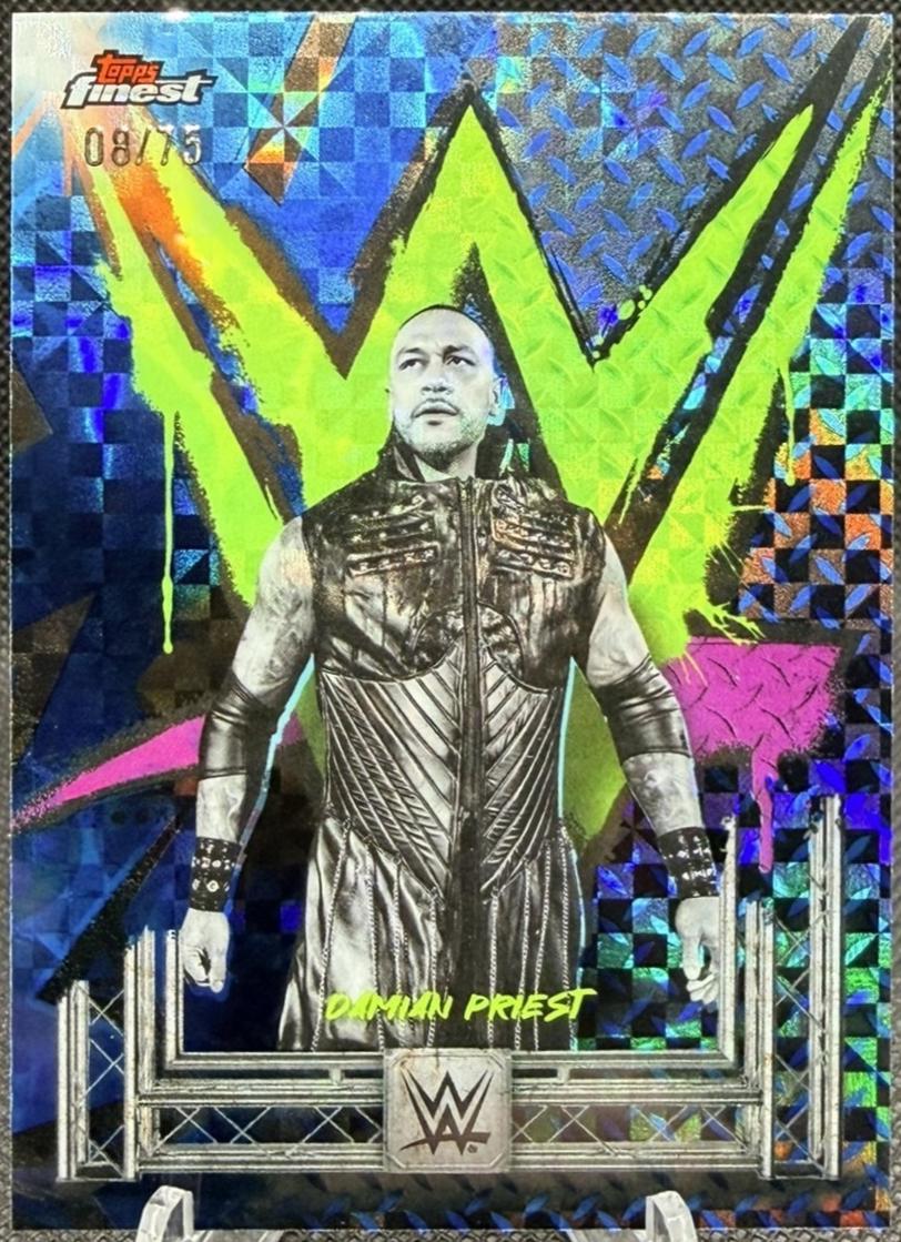 Damian Priest [Blue Checkerboard Refractor] #152