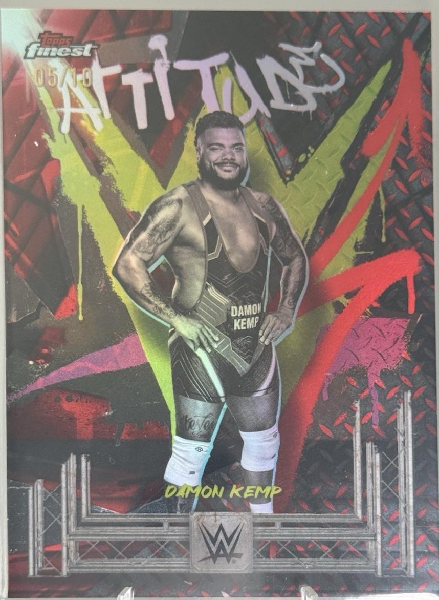 Damon Kemp [Red Black Vapor Refractor] #299