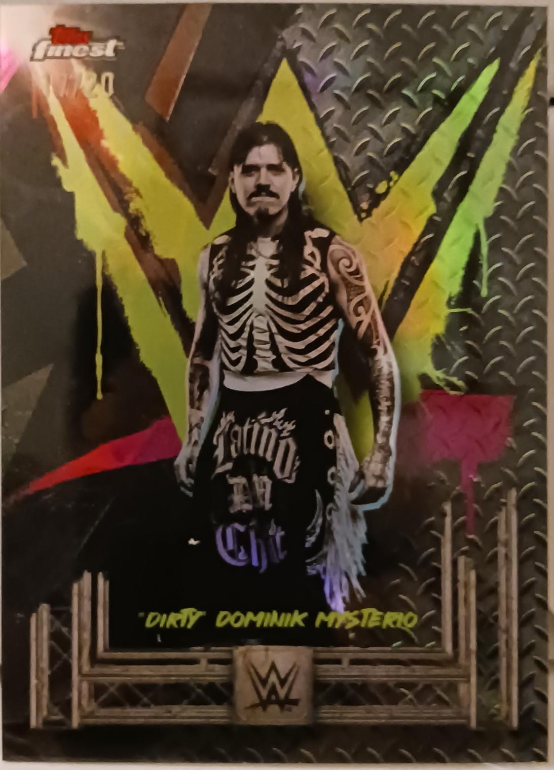 Dirty Dominik Mysterio [Black Refractor] #154