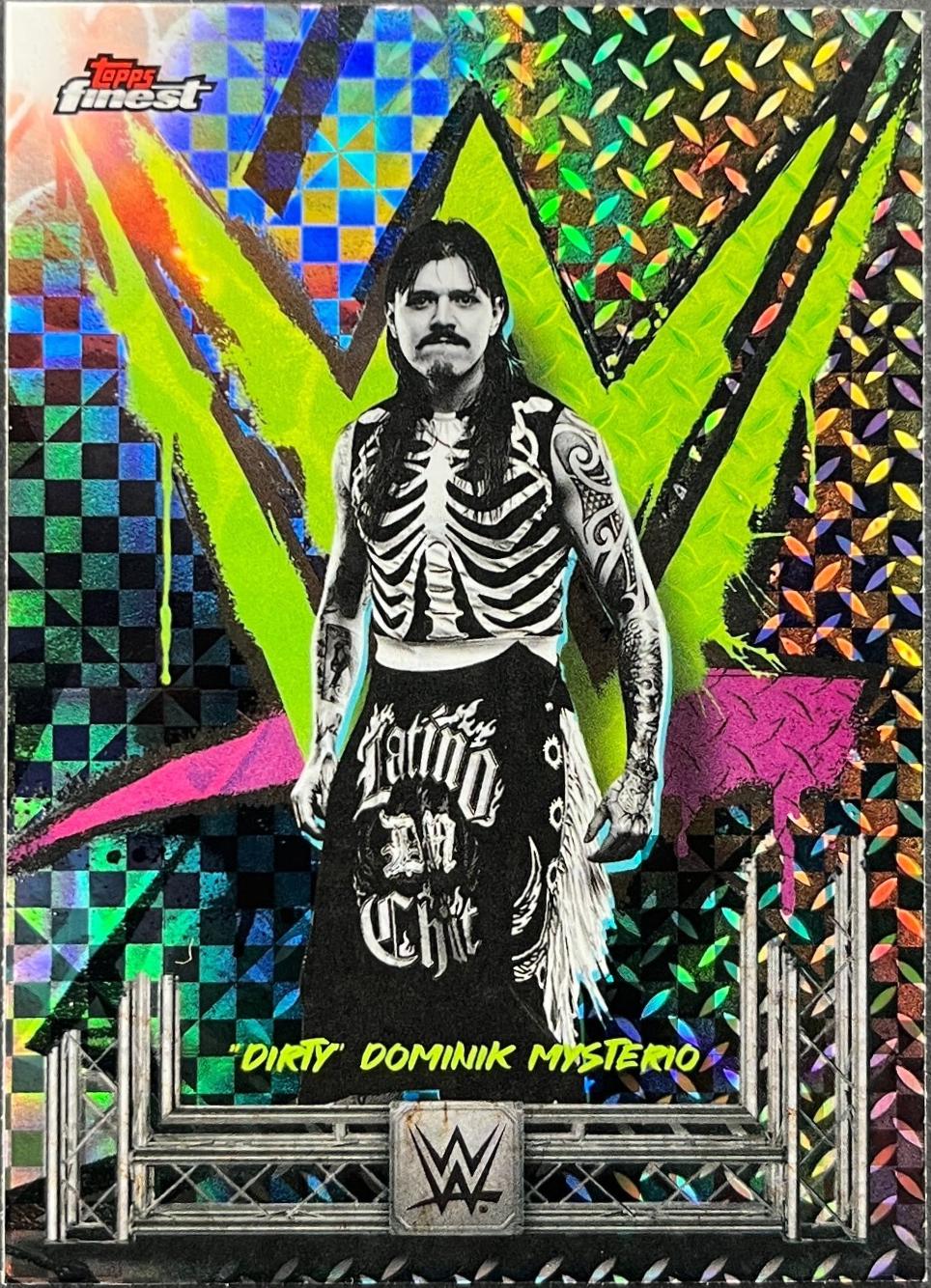 Dirty Dominik Mysterio [Checkerboard Refractor] #154