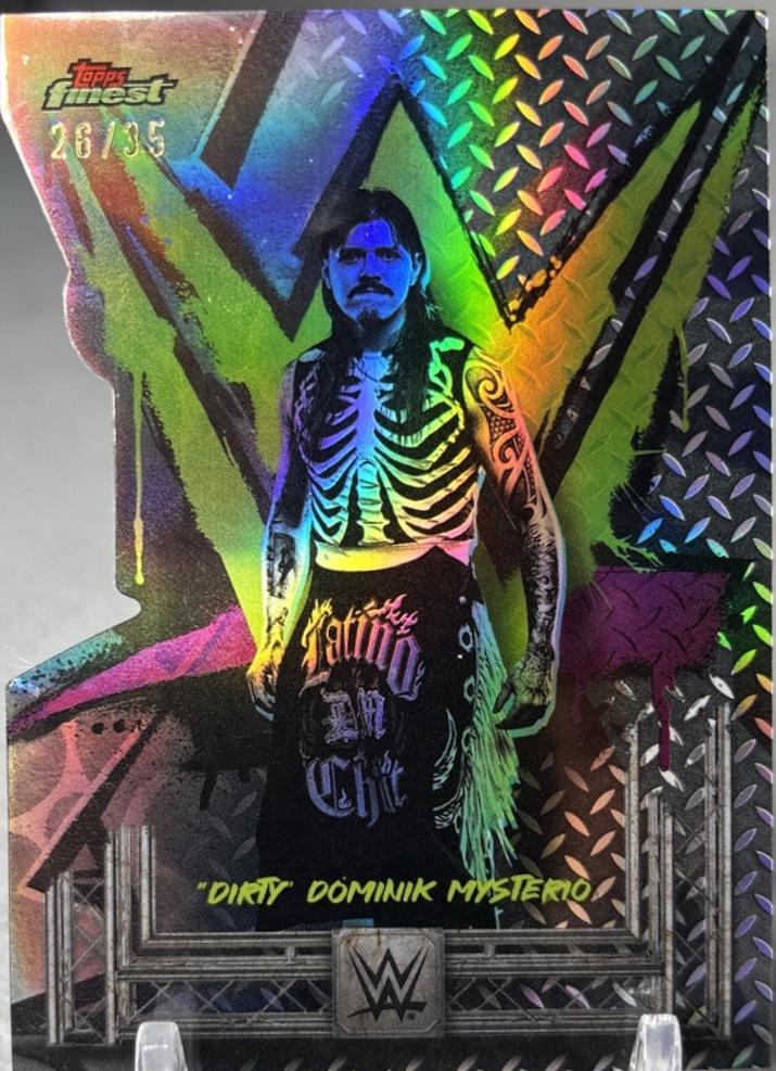 Dirty Dominik Mysterio [Die-Cut Refractor] #154