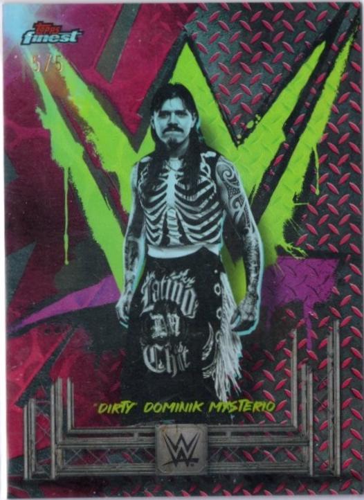 Dirty Dominik Mysterio [Red Refractor] #154