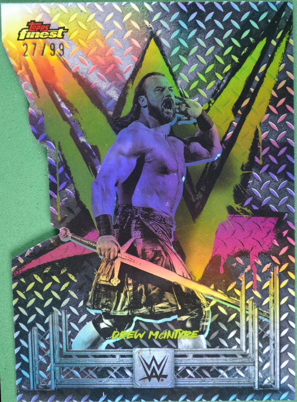 Drew McIntyre [Die-Cut Refractor] #90