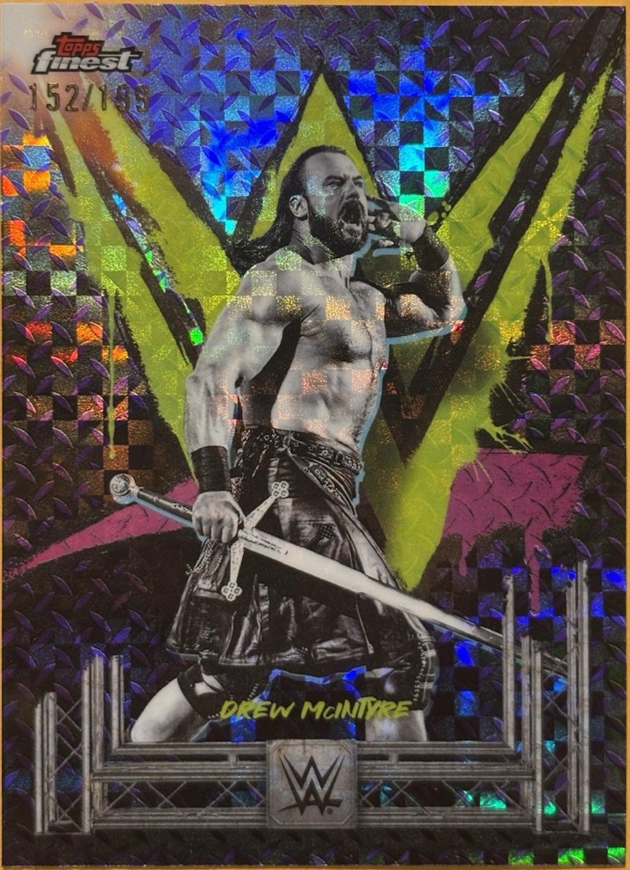 Drew McIntyre [Purple Checkerboard Refractor] #90