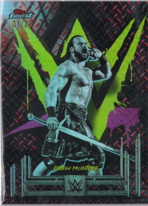 Drew McIntyre [Red Black Vapor Refractor] #90
