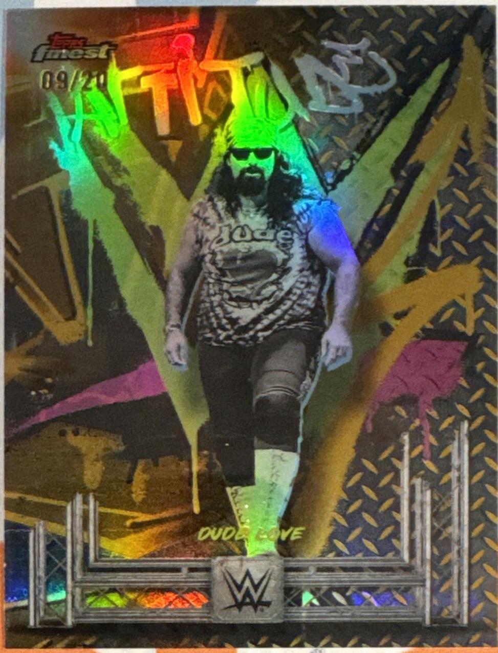 Dude Love [Gold Refractor] #207