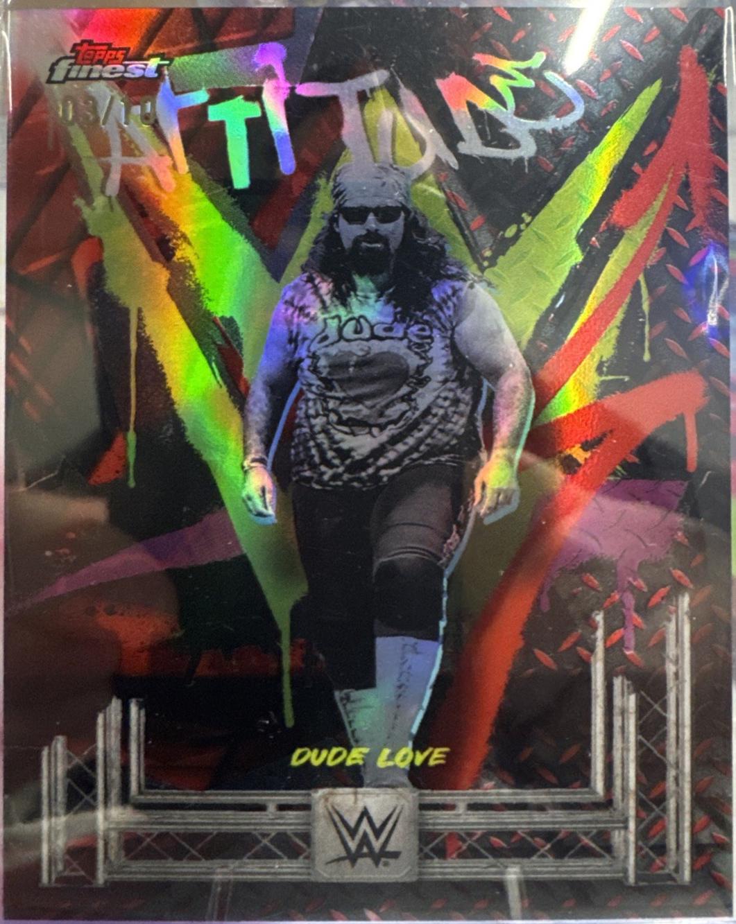 Dude Love [Red Black Vapor Refractor] #207