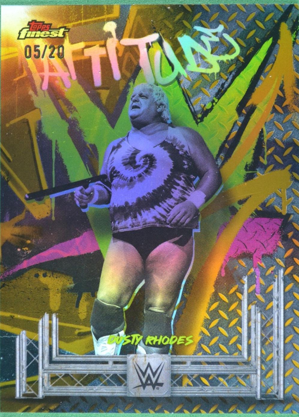 Dusty Rhodes [Gold Refractor] #210