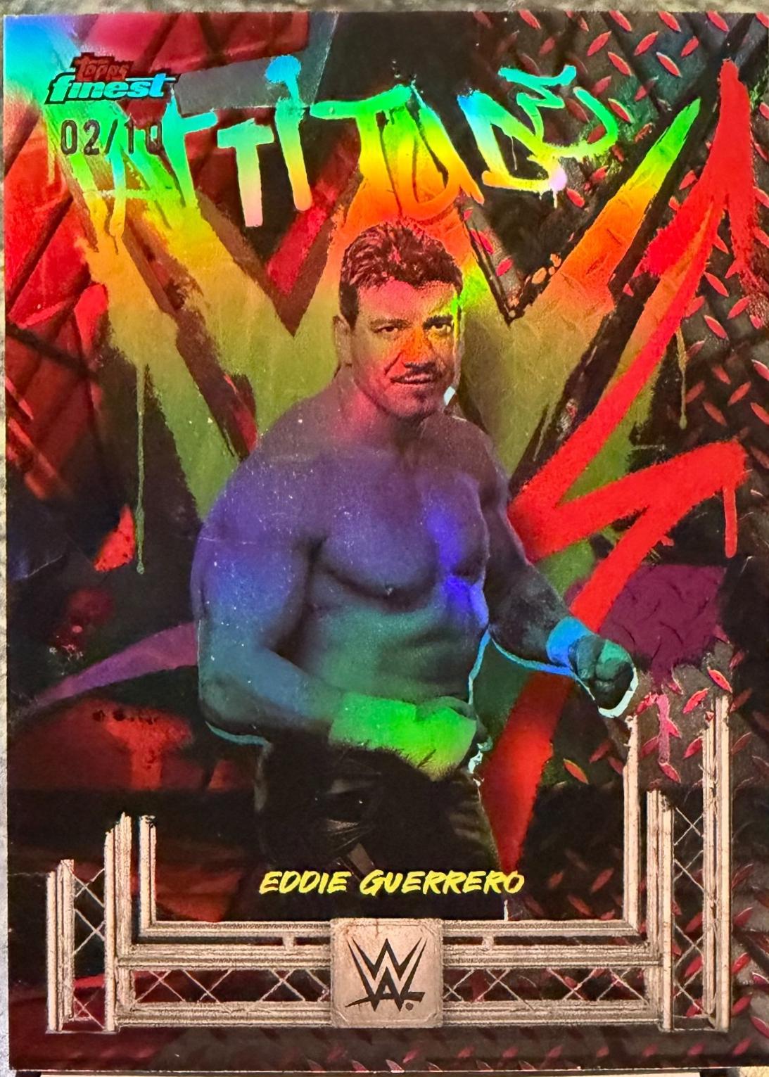 Eddie Guerrero [Red Black Vapor Refractor] #254