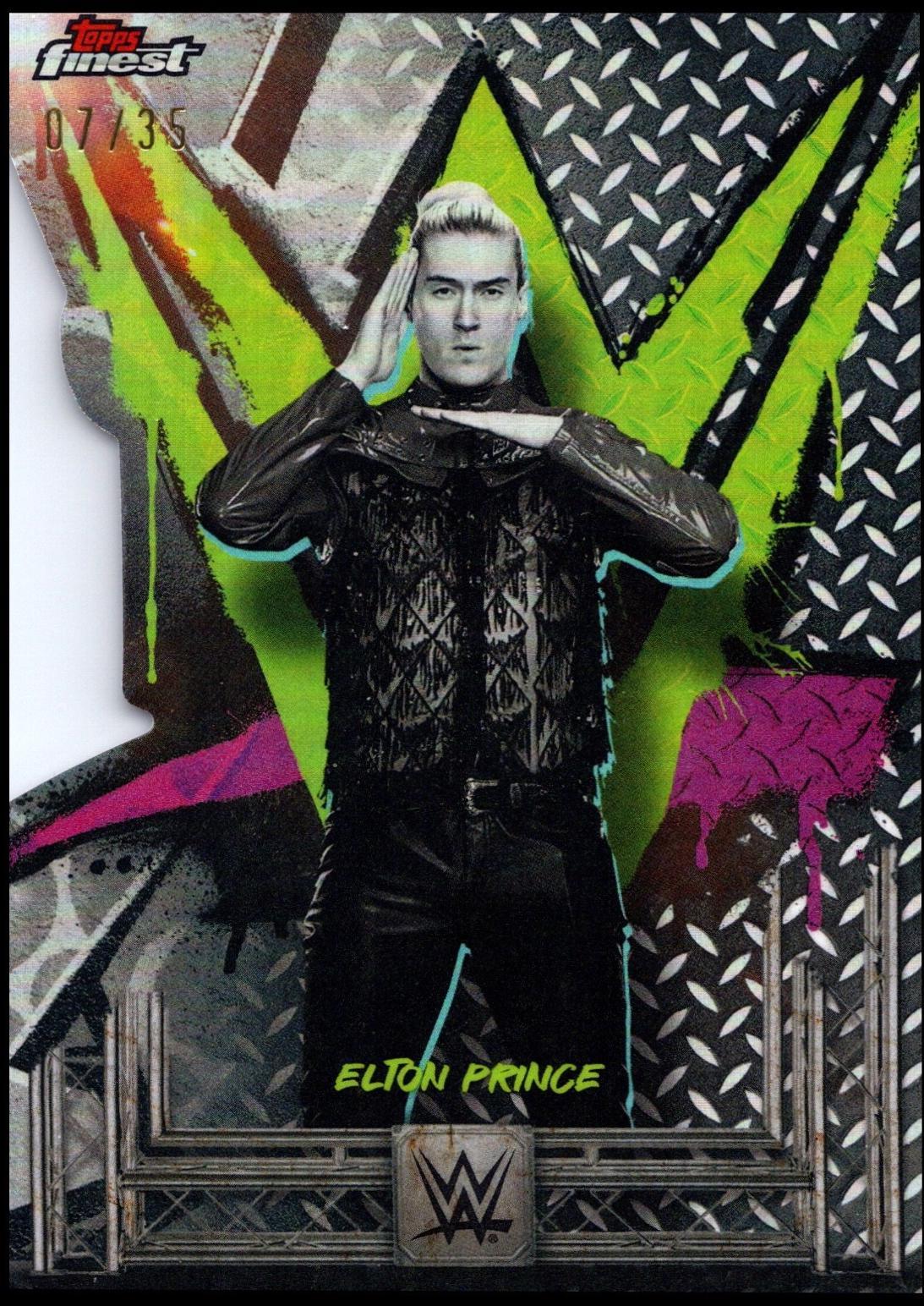 Elton Prince [Die-Cut Refractor] #104