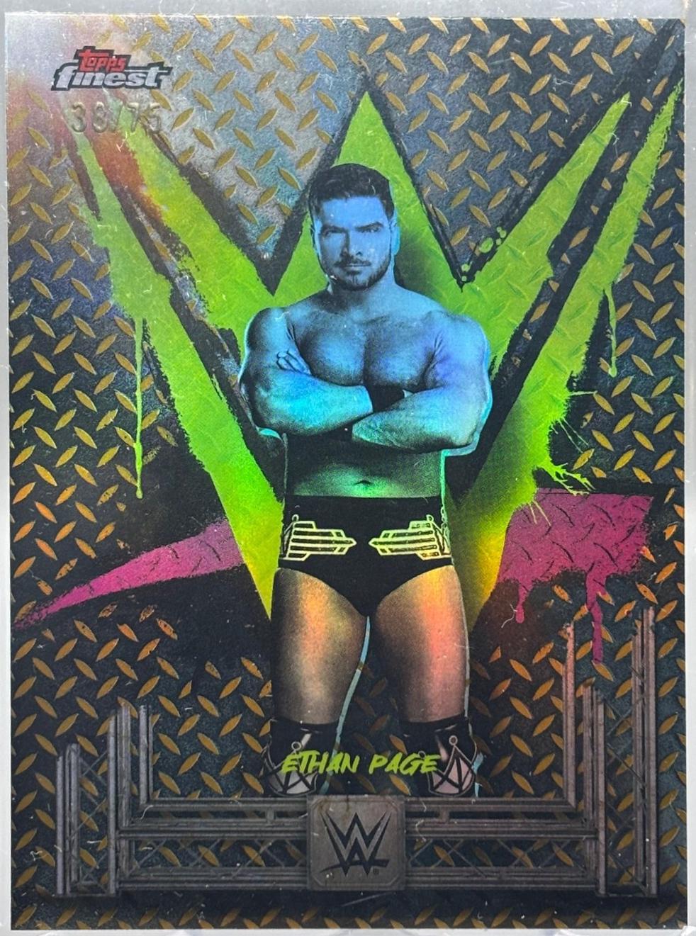 Ethan Page [Gold Refractor] #22