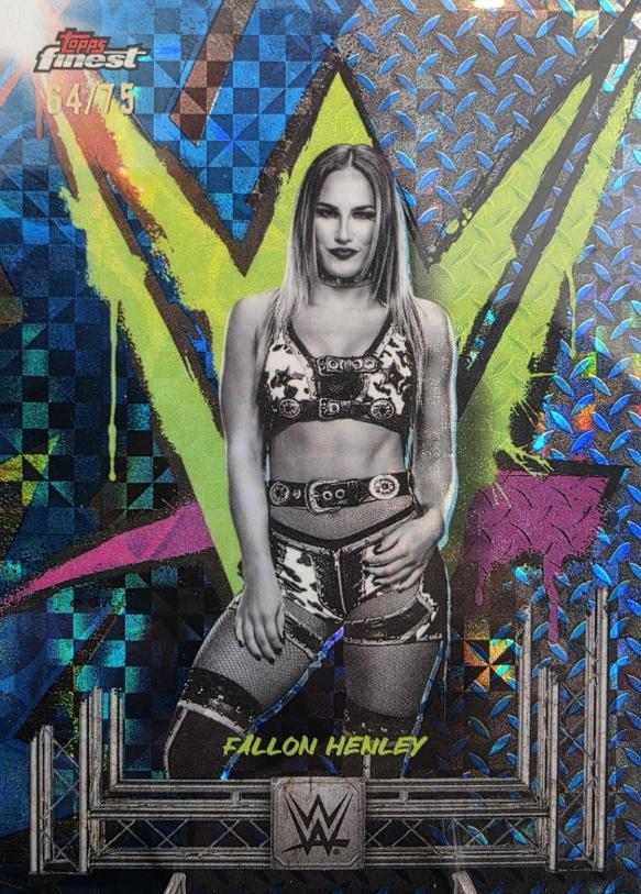 Fallon Henley [Blue Checkerboard Refractor] #168