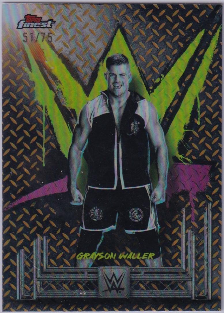 Grayson Waller [Gold Refractor] #19