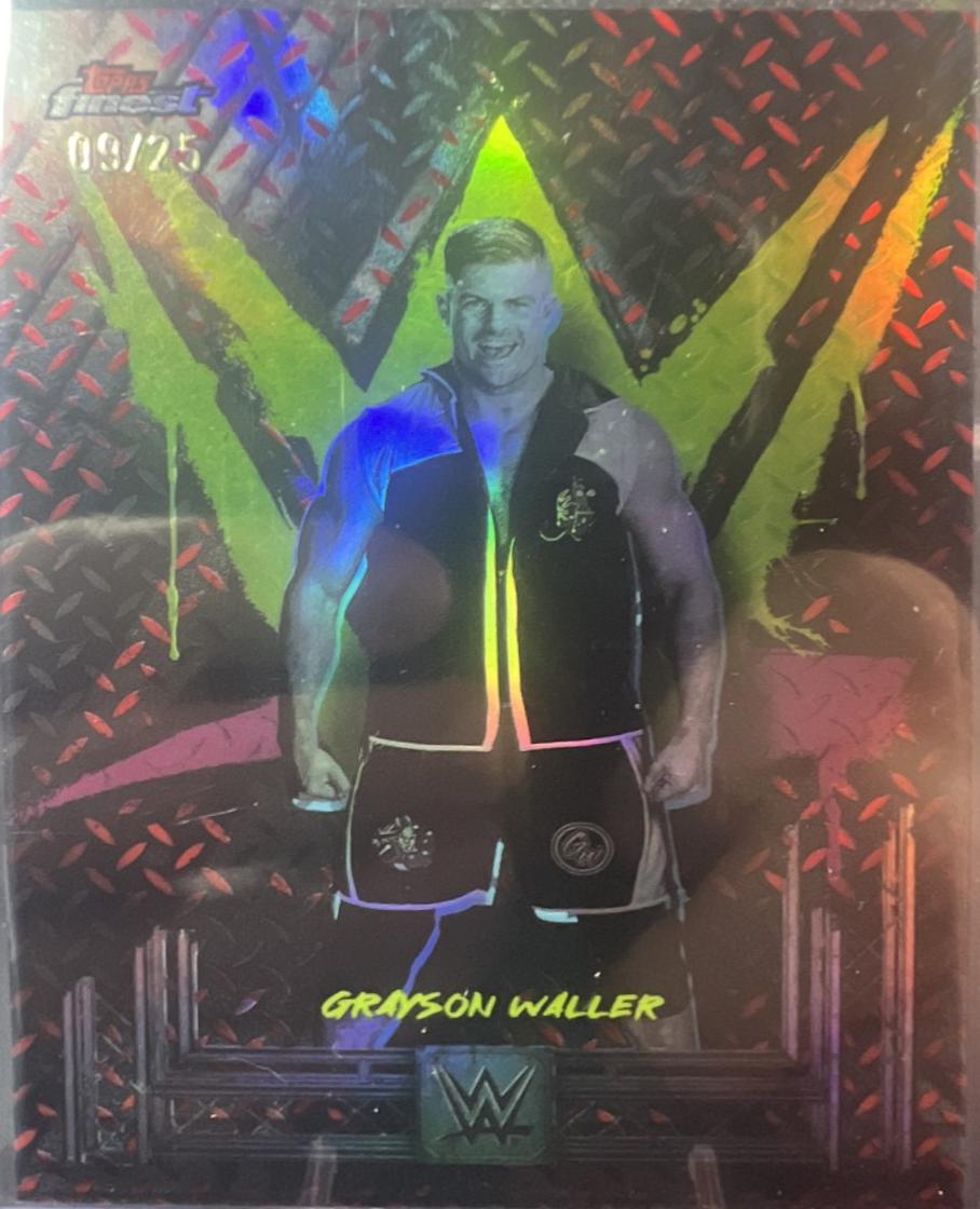 Grayson Waller [Red Black Vapor Refractor] #19