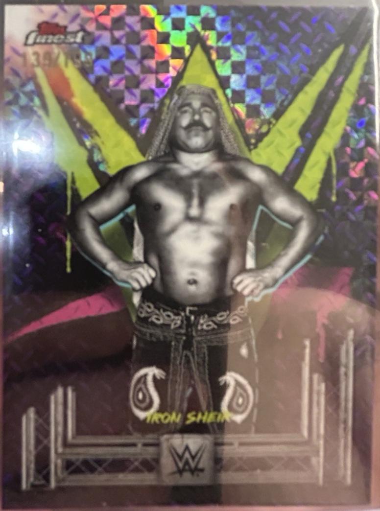 Iron Sheik [Purple Checkerboard Refractor] #81