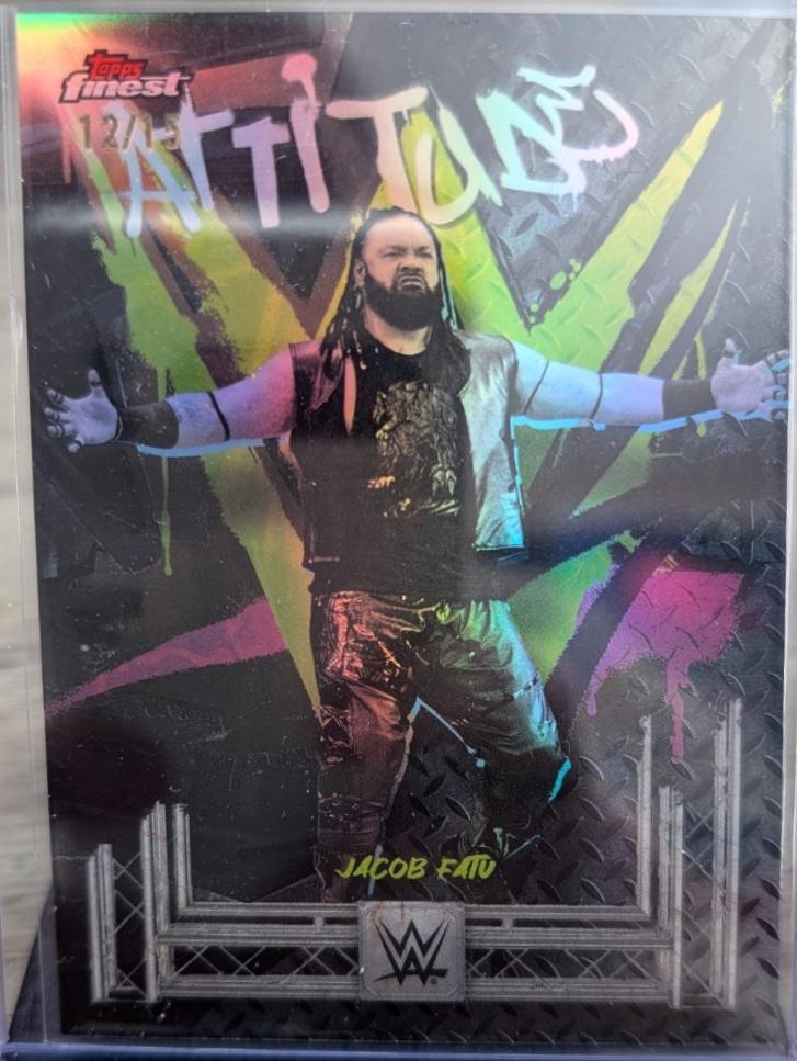 Jacob Fatu [Black Refractor] #261