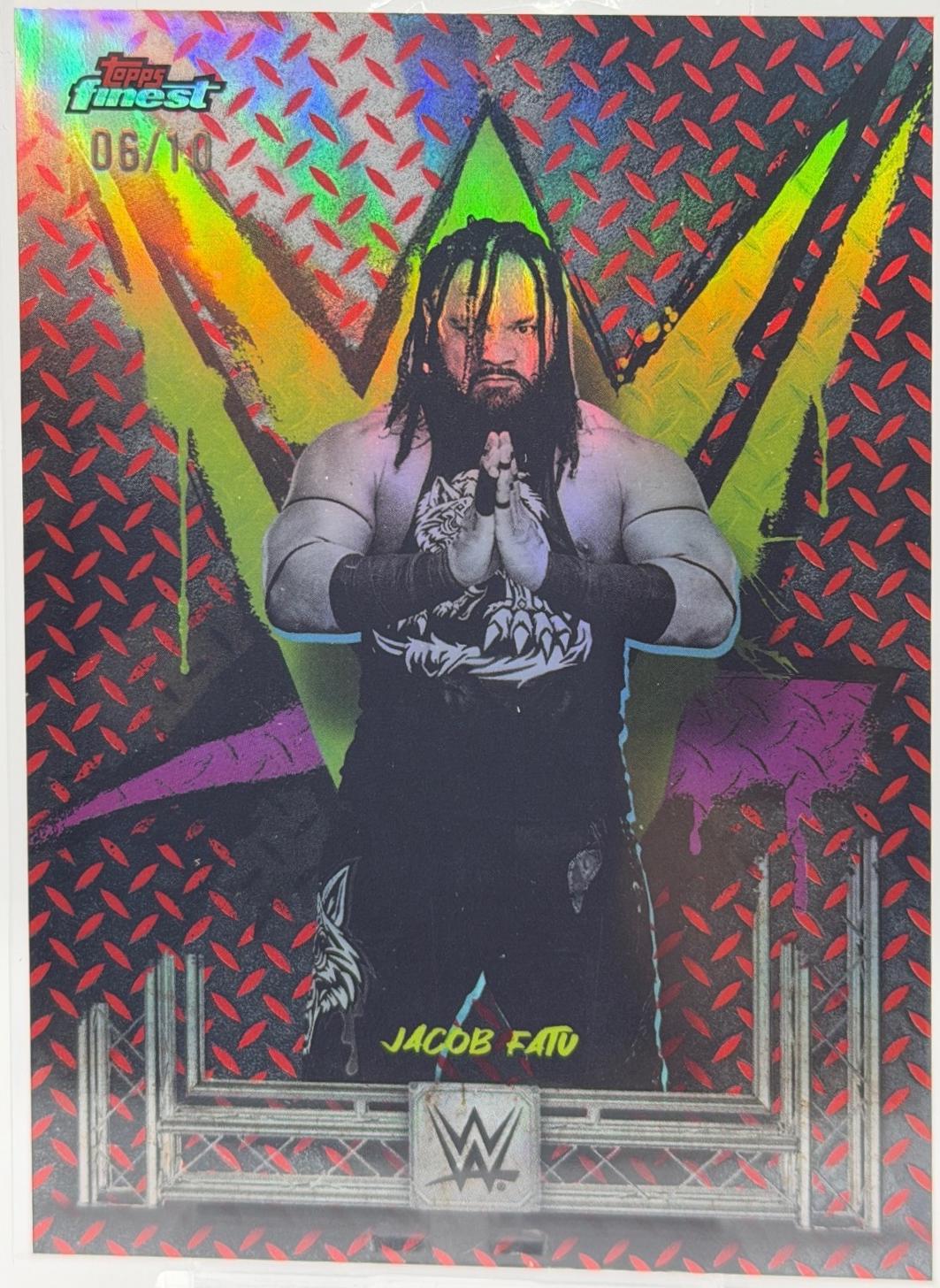 Jacob Fatu [Red Refractor] #96