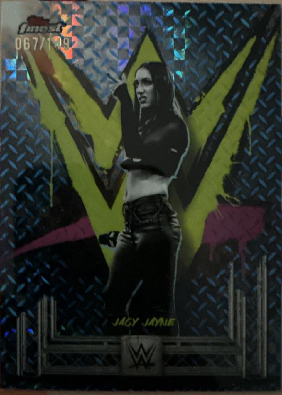 Jacy Jayne [Blue Checkerboard Refractor] #68