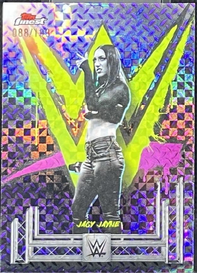 Jacy Jayne [Purple Checkerboard Refractor] #68