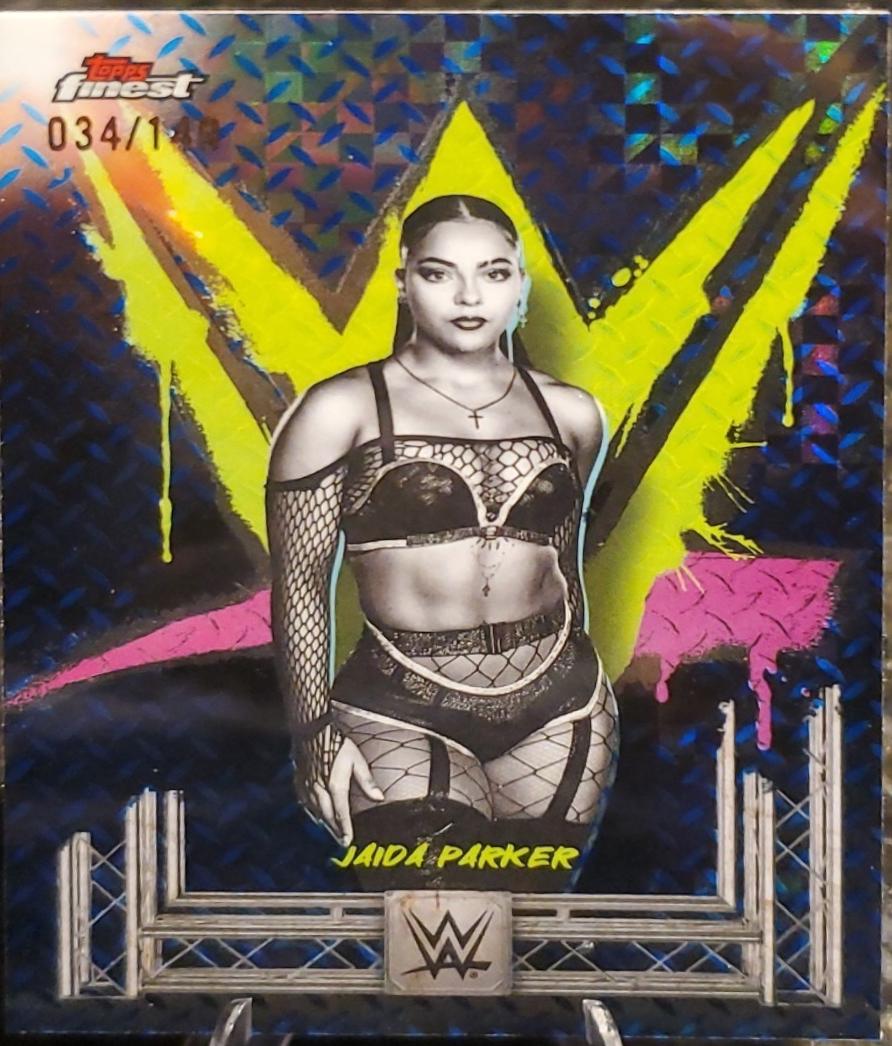 Jaida Parker [Blue Checkerboard Refractor] #94