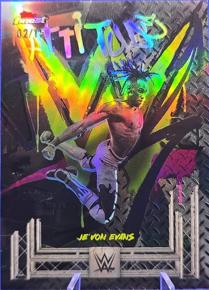 Je'Von Evans [Black Refractor] #215