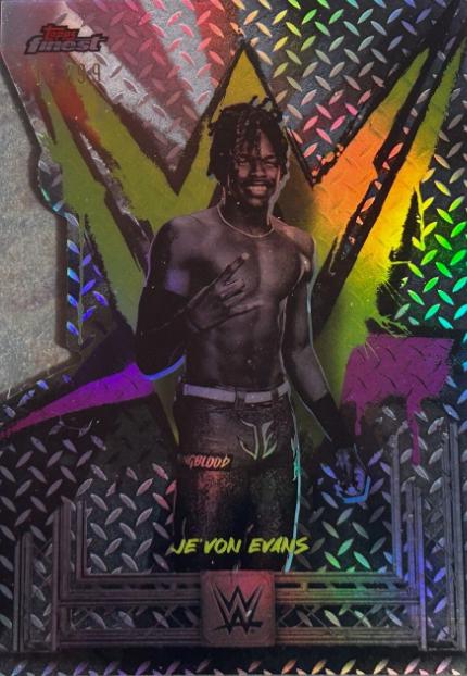 Je'Von Evans [Die-Cut Refractor] #15