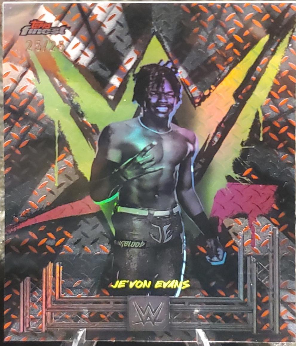 Je'Von Evans [Red Black Vapor Refractor] #15