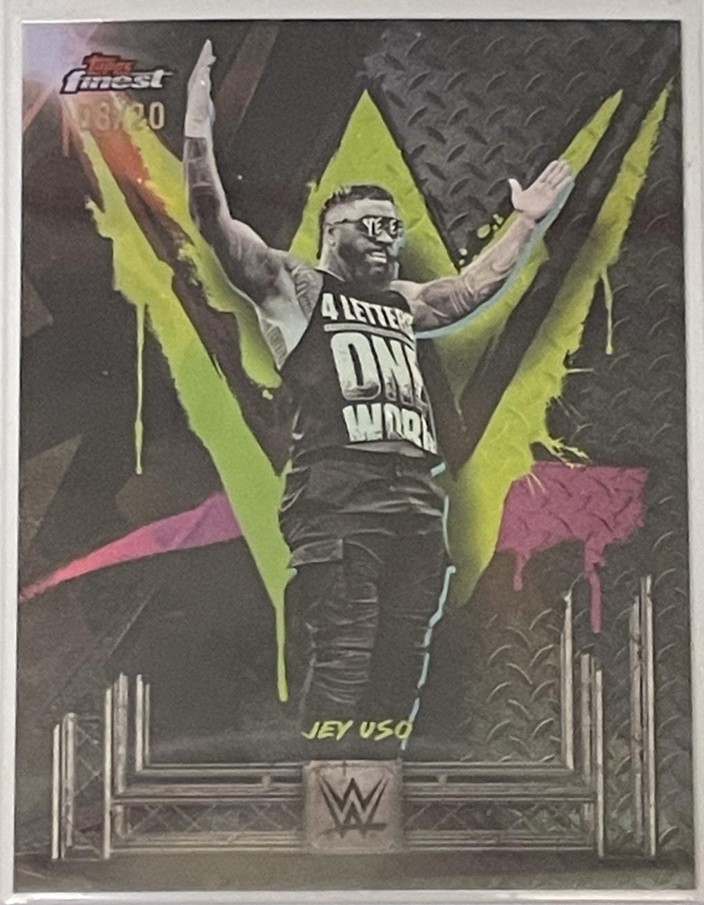 Jey Uso [Black Refractor] #123