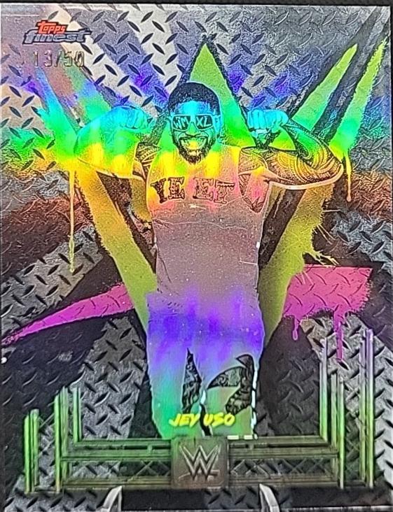 Jey Uso [Black Refractor] #28