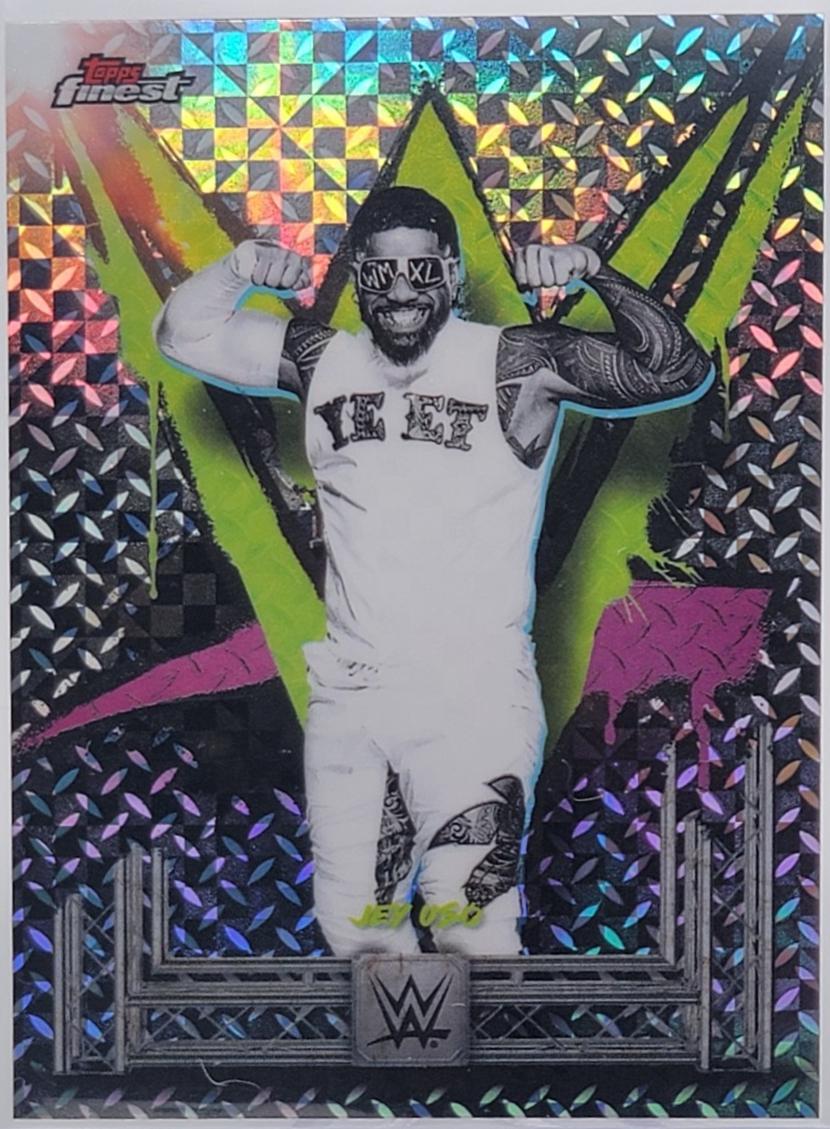 Jey Uso [Checkerboard Refractor] #28