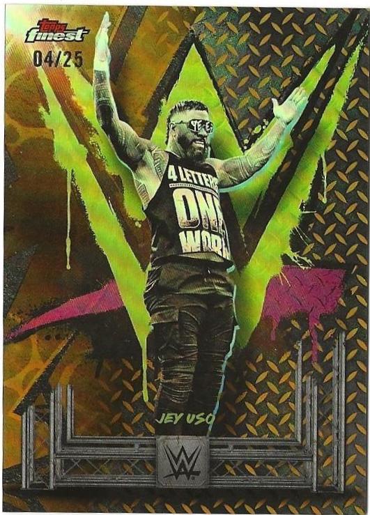 Jey Uso [Gold Refractor] #123