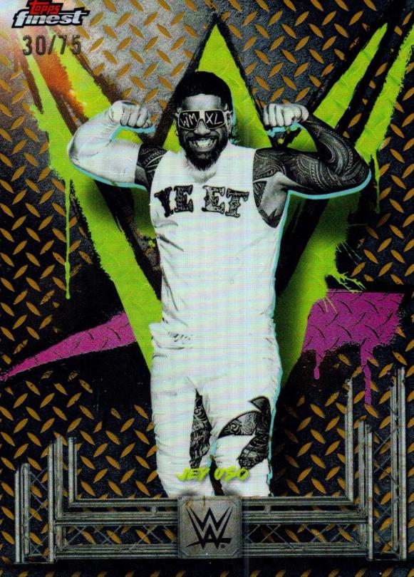 Jey Uso [Gold Refractor] #28