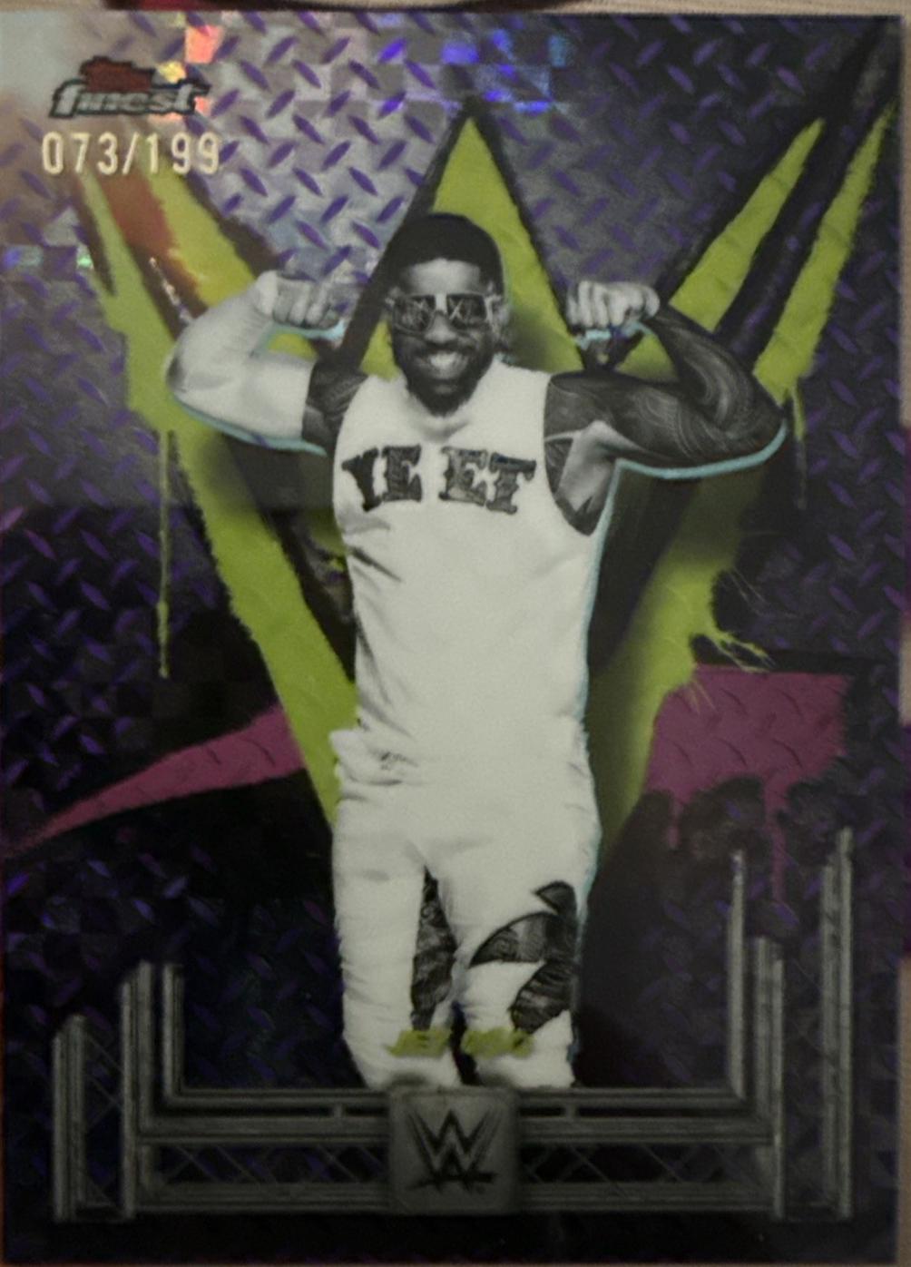 Jey Uso [Purple Checkerboard Refractor] #28