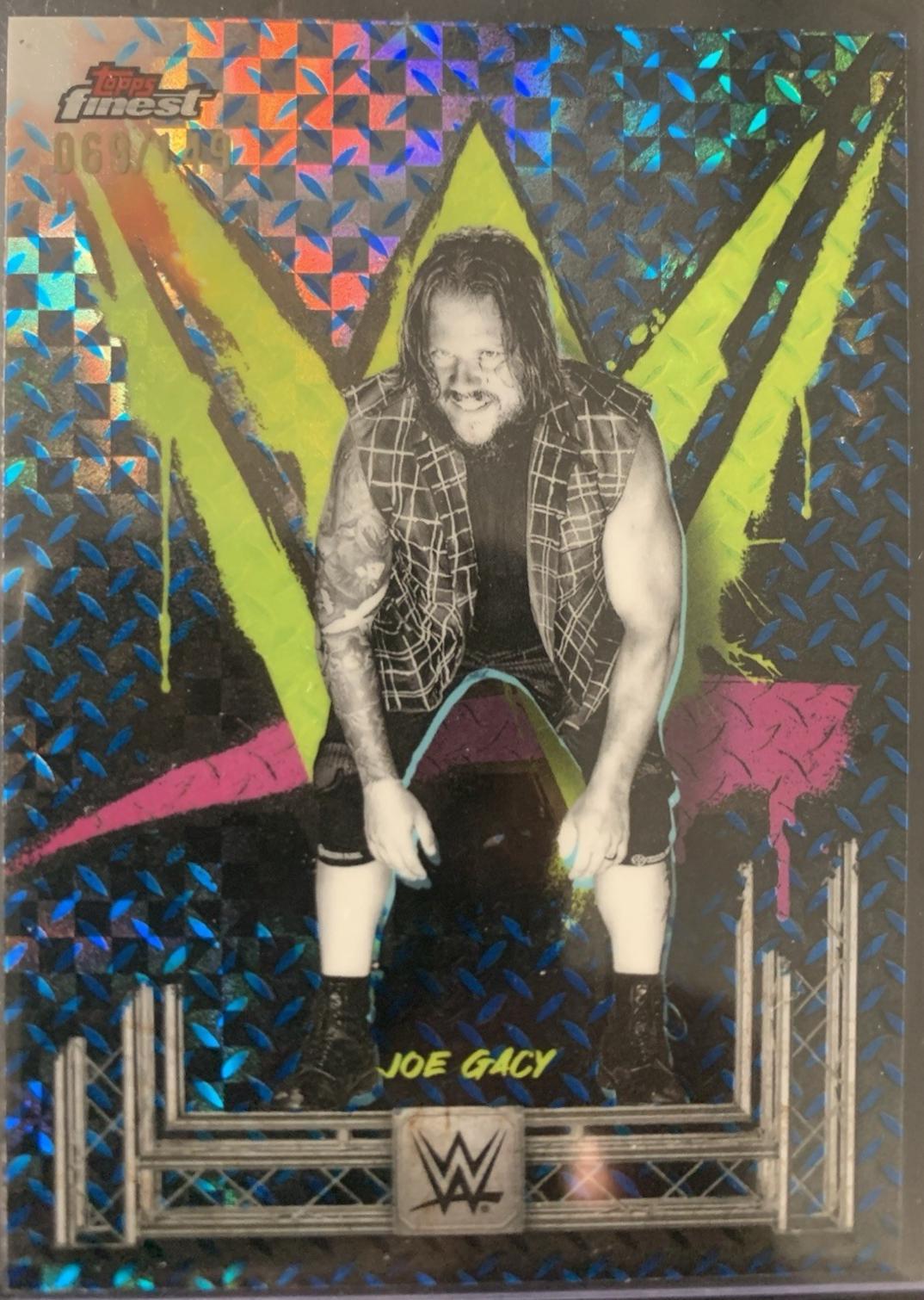 Joe Gacy [Blue Checkerboard Refractor] #82