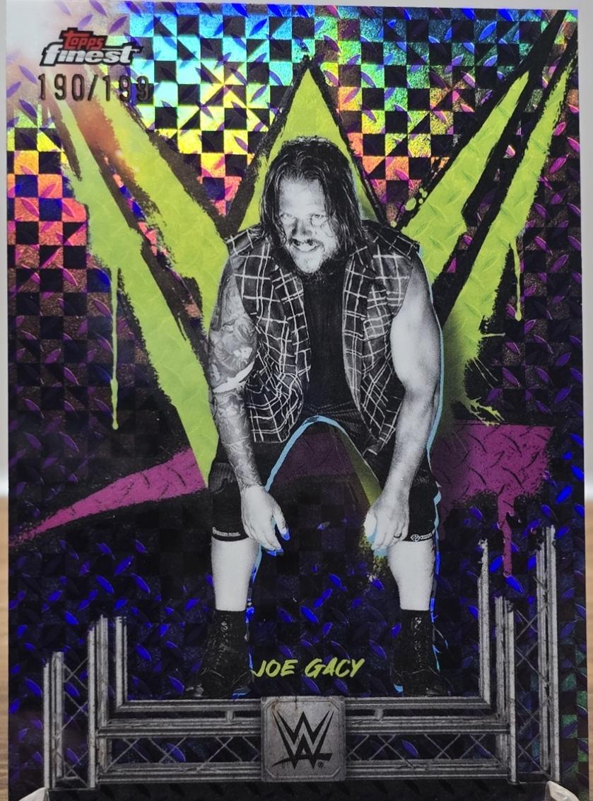 Joe Gacy [Purple Checkerboard Refractor] #82