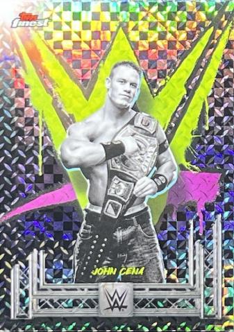 John Cena [Checkerboard Refractor] #3
