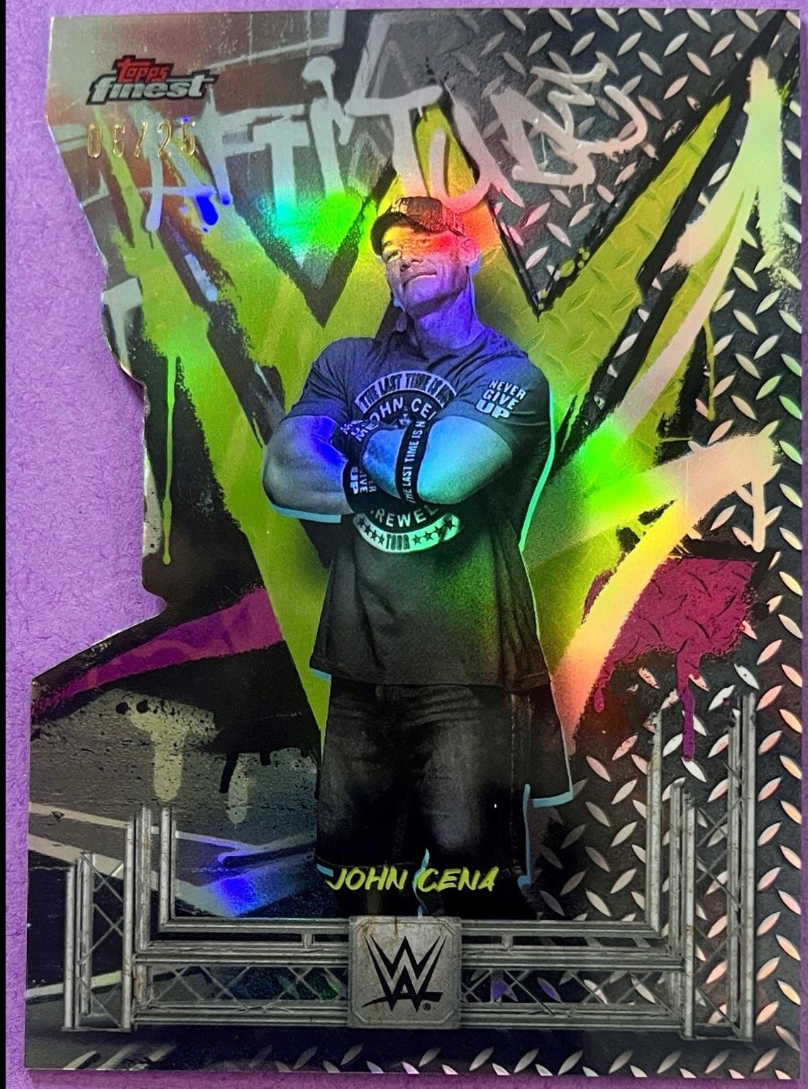 John Cena [Die-Cut Refractor] #203