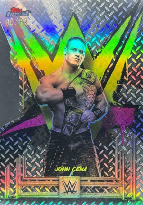 John Cena [Die-Cut Refractor] #3