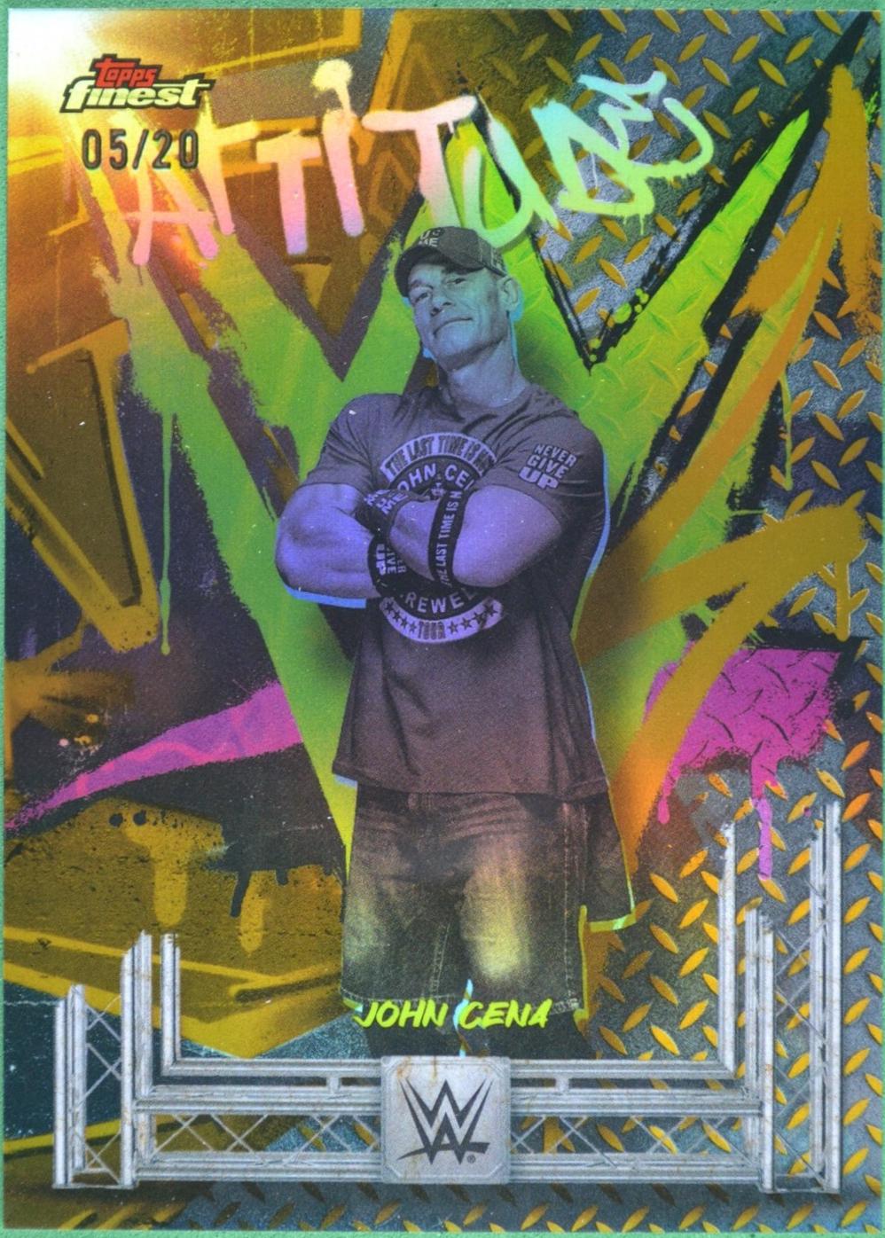 John Cena [Gold Refractor] #203